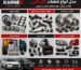 دسته‌بندی لوازم یدکی و قطعات خودرو کارنکس شامل موتور، ترمز و جلوبندی